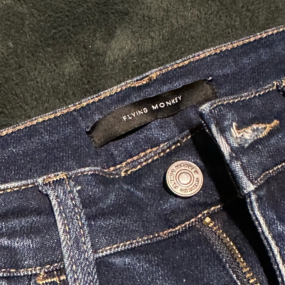 Flying Monkey Dark Indigo women’s jeans size 27